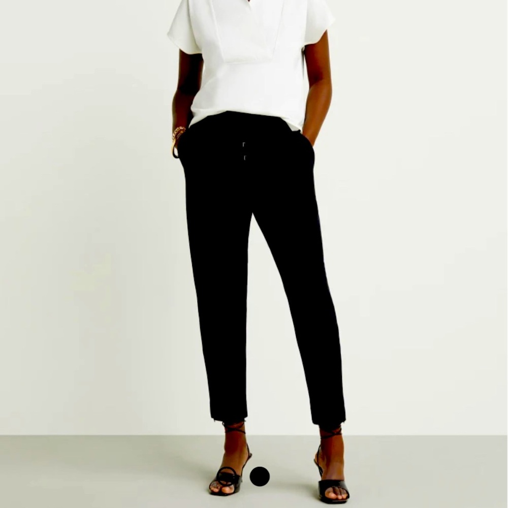 GSTQ drawstring cropped pants size XL